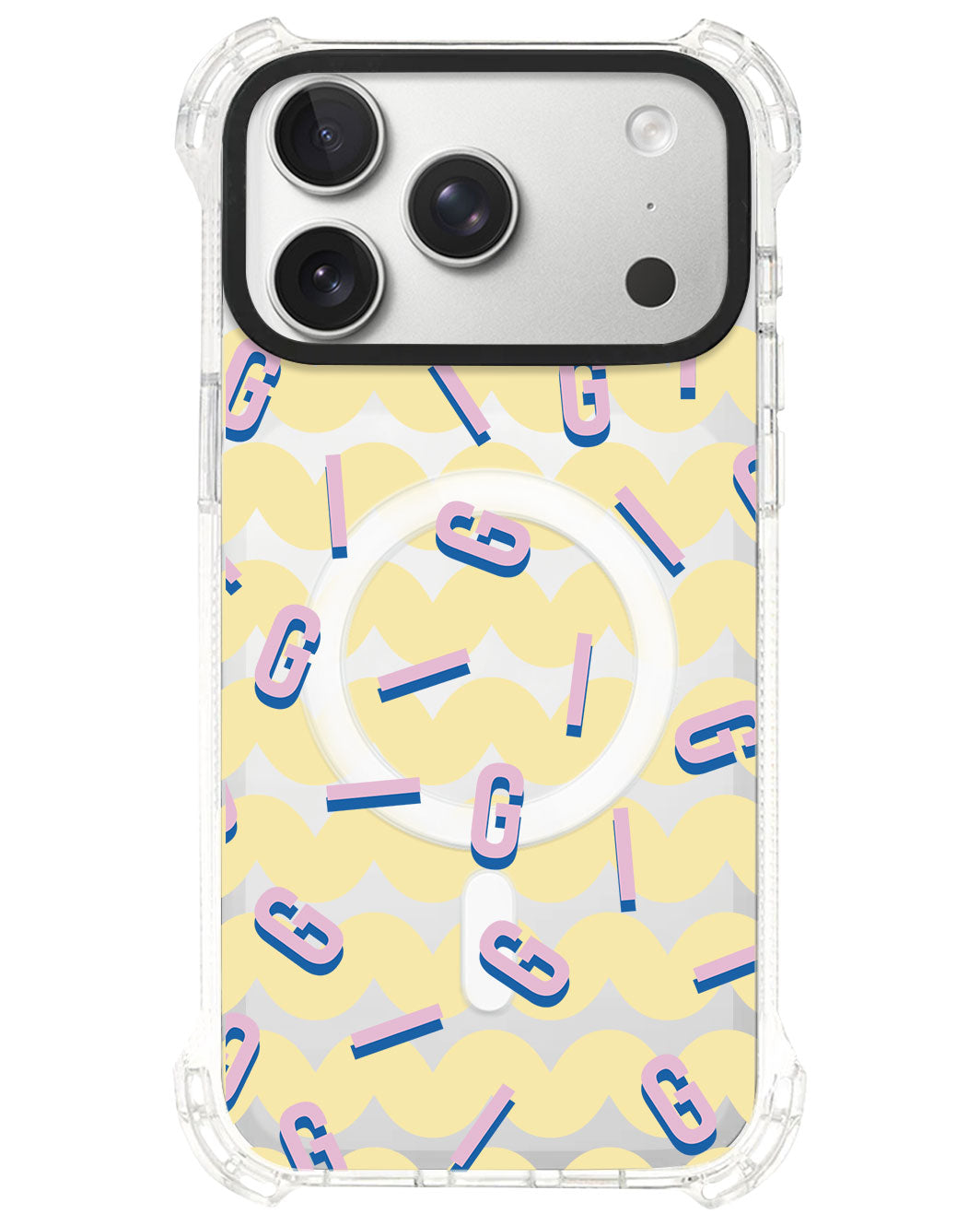 iPhone Ultimate Model-S⁴ - CUSTOM MONOGRAM 1.0 Cotton Candy