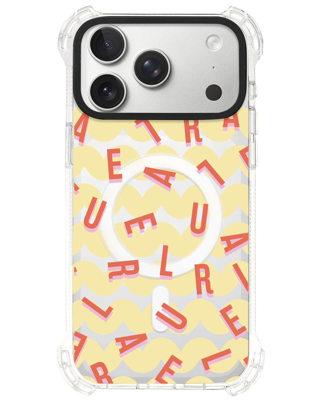 iPhone Ultimate Model-S⁴ - CUSTOM MONOGRAM 1.0 Coral