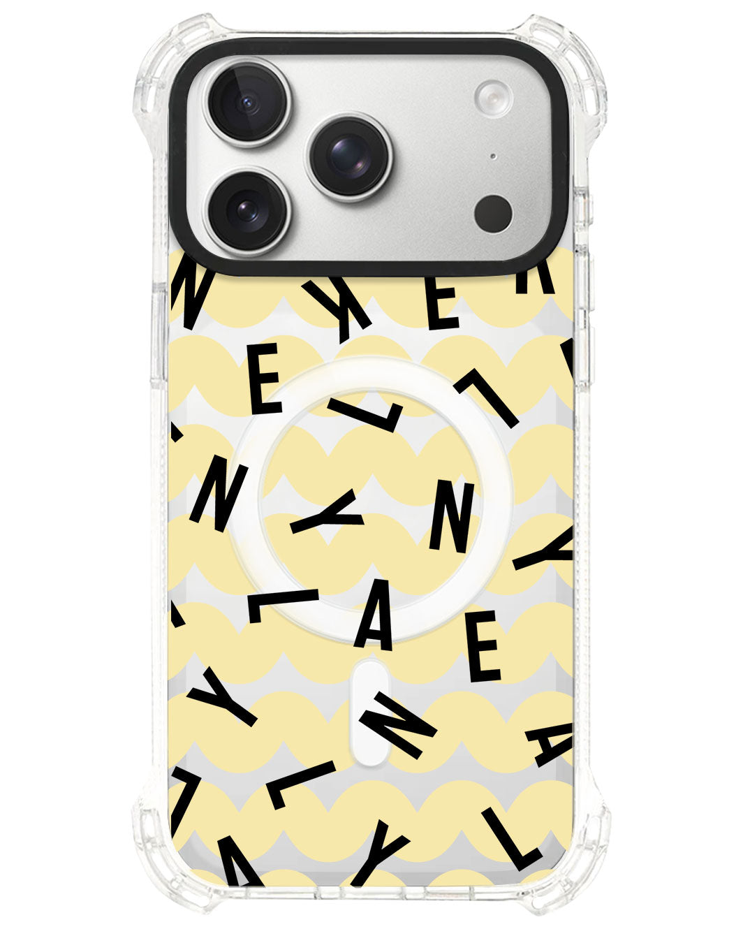 iPhone Ultimate Model-S⁴ - CUSTOM MONOGRAM 1.0 Noir