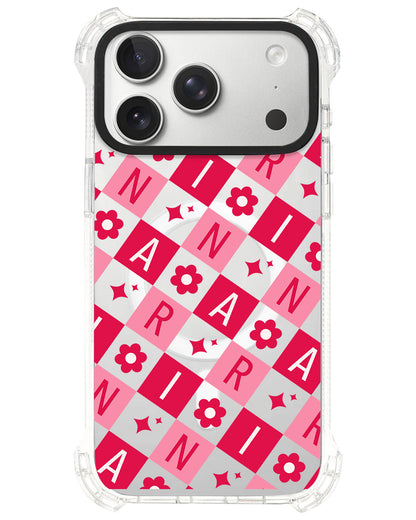 iPhone Ultimate Model-S⁴ - CUSTOM MONOGRAM 3.0 Flower Grid 1.0