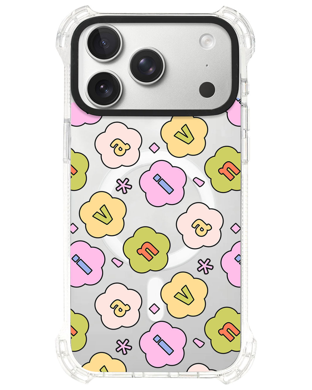 iPhone Ultimate Model-S⁴ - CUSTOM MONOGRAM 3.0 Flower Petals 1.0