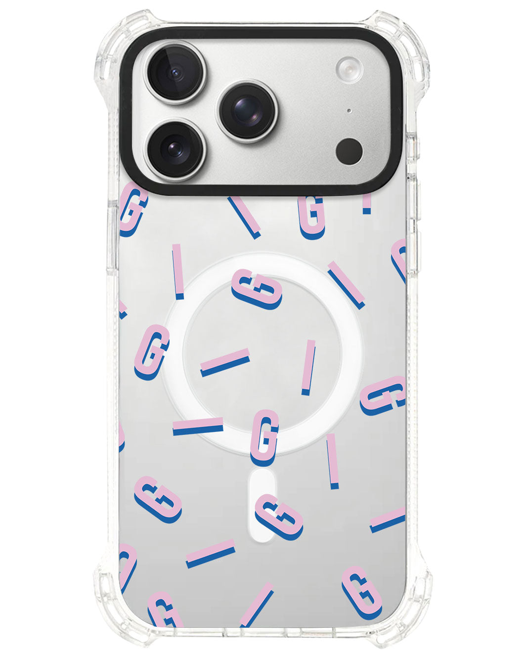 iPhone Ultimate Model-S⁴ - CUSTOM MONOGRAM 1.0 Cotton Candy