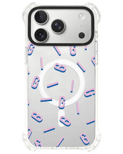 iPhone Ultimate Model-S⁴ - CUSTOM MONOGRAM 1.0 Cotton Candy