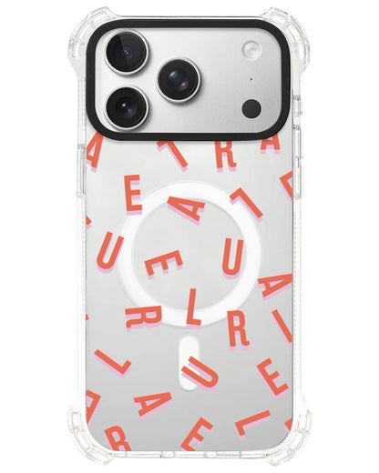 iPhone Ultimate Model-S⁴ - CUSTOM MONOGRAM 1.0 Coral