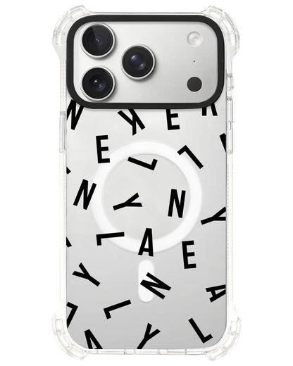 iPhone Ultimate Model-S⁴ - CUSTOM MONOGRAM 1.0 Noir