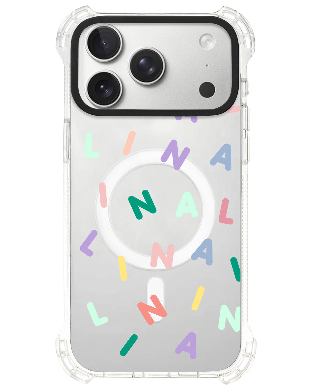 iPhone Ultimate Model-S⁴ - CUSTOM MONOGRAM 2.0 Rainbow