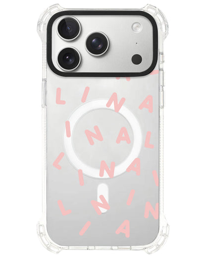 iPhone Ultimate Model-S⁴ - CUSTOM MONOGRAM 2.0 Rosewater