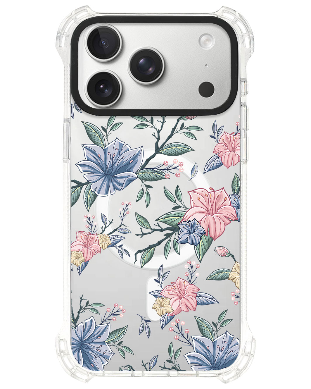 iPhone Ultimate Model-S⁴ - Pink & Blue Floral