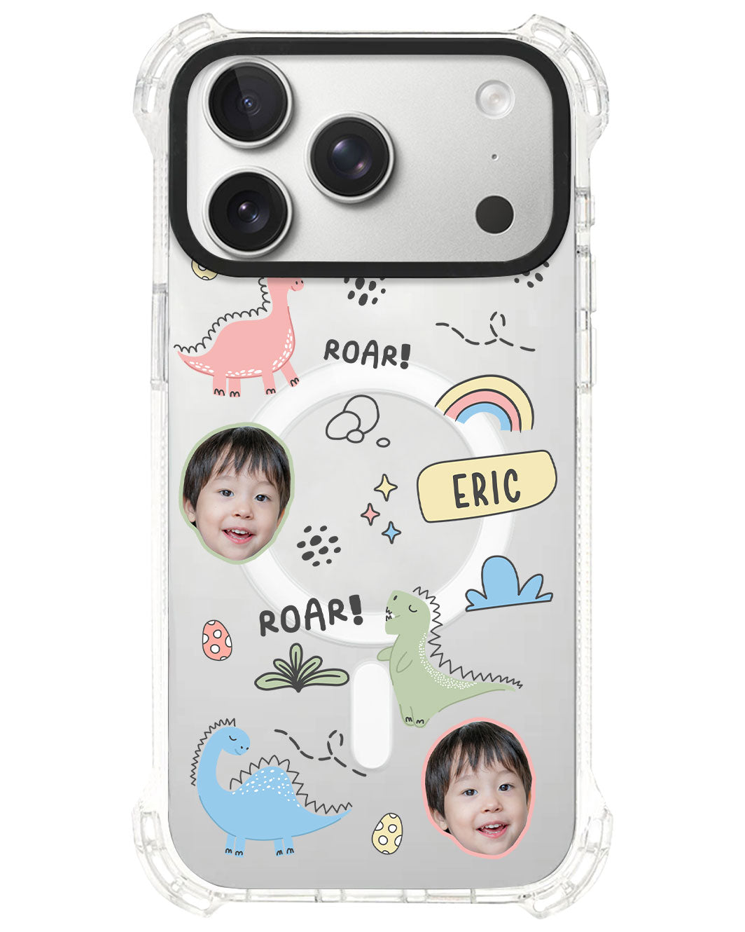 iPhone Ultimate Model-S⁴ - Face Grid Dino
