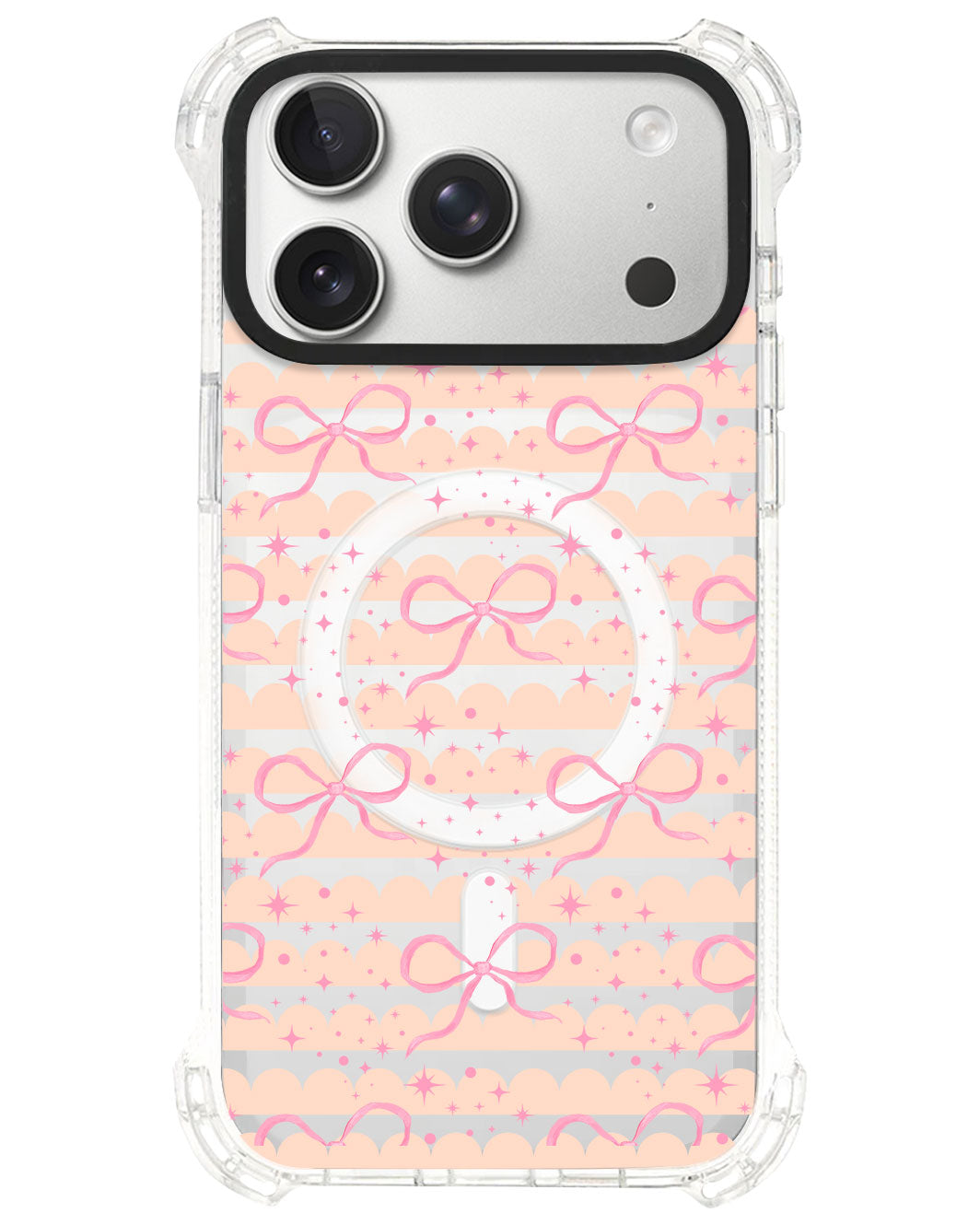 iPhone Ultimate Model-S⁴ - Coquette Glittery Bow