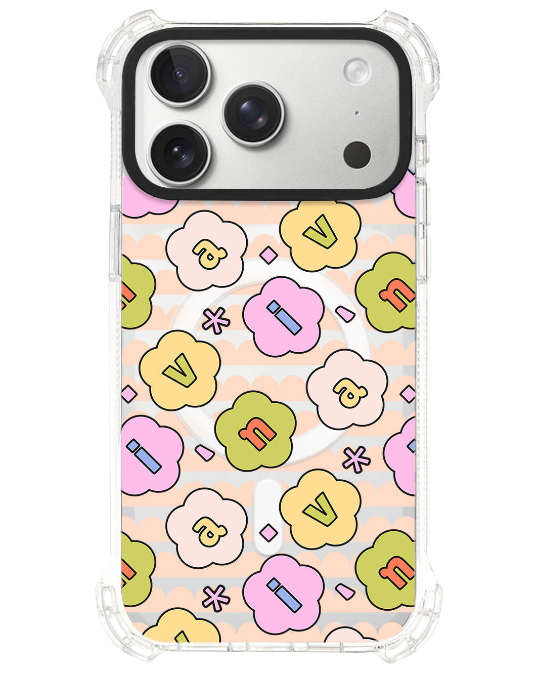 iPhone Ultimate Model-S⁴ - CUSTOM MONOGRAM 3.0 Flower Petals 1.0