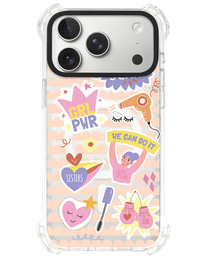 iPhone Ultimate Model-S⁴ - Girl Power Sticker Pack
