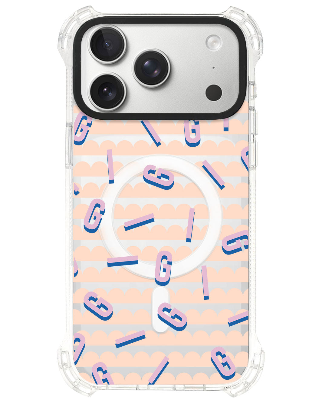 iPhone Ultimate Model-S⁴ - CUSTOM MONOGRAM 1.0 Cotton Candy