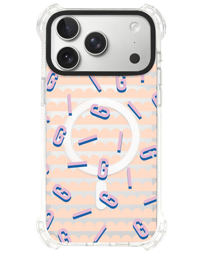 iPhone Ultimate Model-S⁴ - CUSTOM MONOGRAM 1.0 Cotton Candy