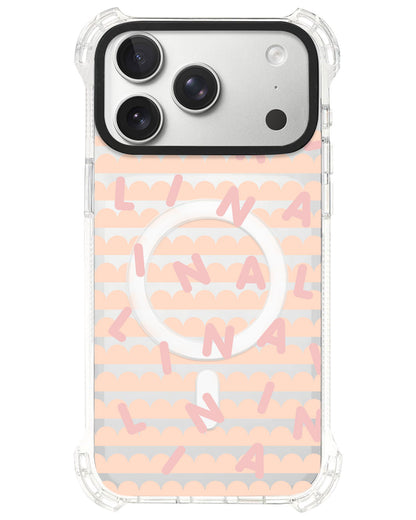 iPhone Ultimate Model-S⁴ - CUSTOM MONOGRAM 2.0 Rosewater