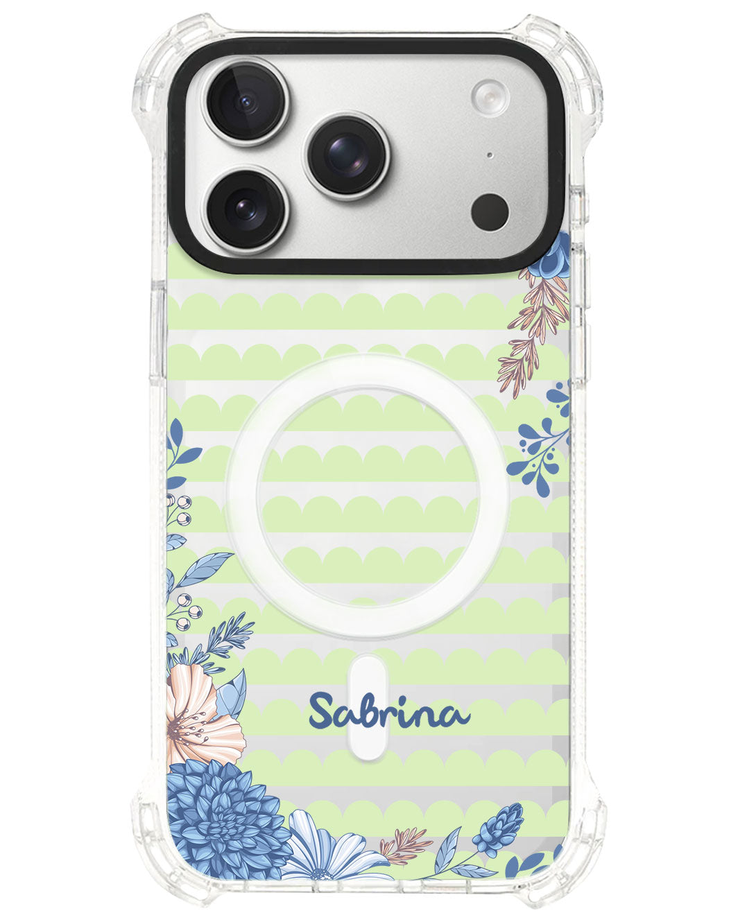 iPhone Ultimate Model-S⁴ - Blue Florals