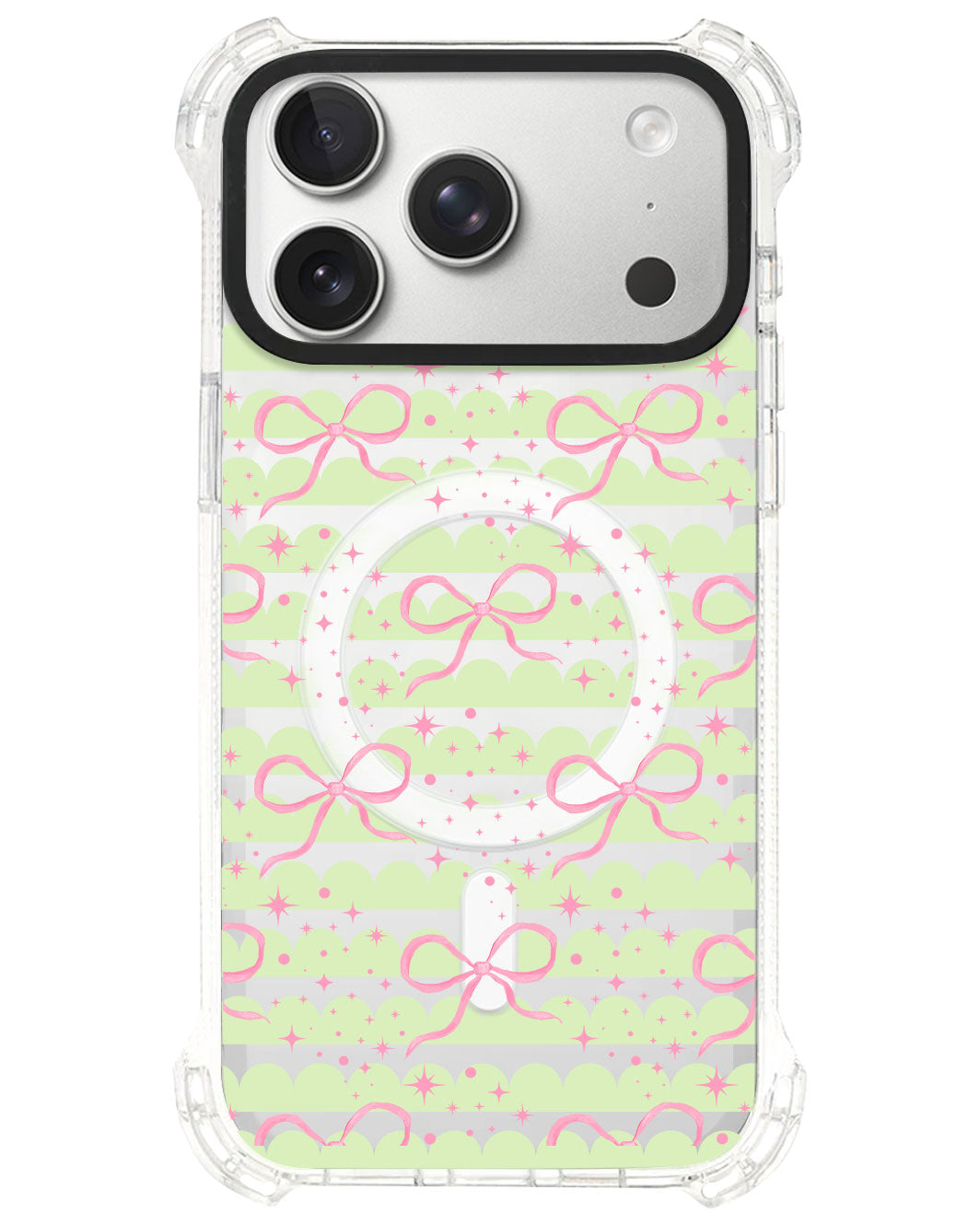 iPhone Ultimate Model-S⁴ - Coquette Glittery Bow