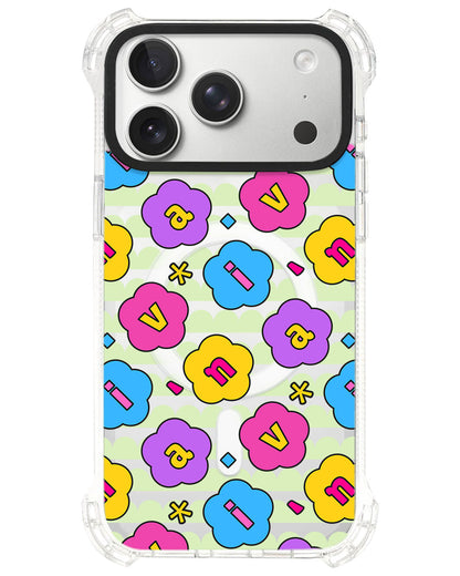 iPhone Ultimate Model-S⁴ - CUSTOM MONOGRAM 3.0 Flower Petals 4.0