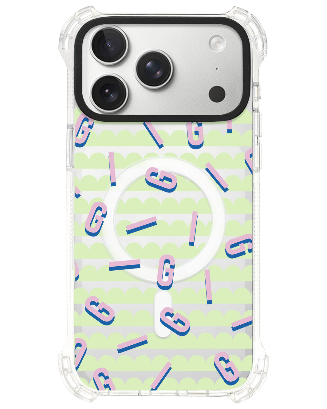 iPhone Ultimate Model-S⁴ - CUSTOM MONOGRAM 1.0 Cotton Candy
