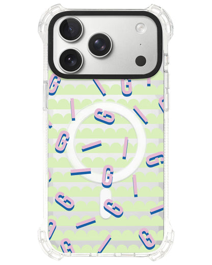 iPhone Ultimate Model-S⁴ - CUSTOM MONOGRAM 1.0 Cotton Candy