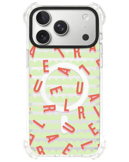 iPhone Ultimate Model-S⁴ - CUSTOM MONOGRAM 1.0 Coral