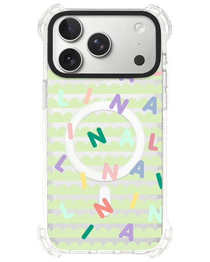 iPhone Ultimate Model-S⁴ - CUSTOM MONOGRAM 2.0 Rainbow