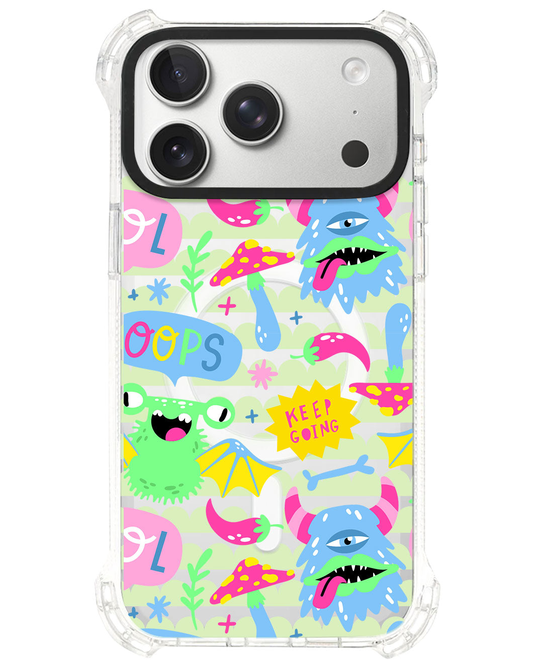 iPhone Ultimate Model-S⁴ - Monster Say Keep Going