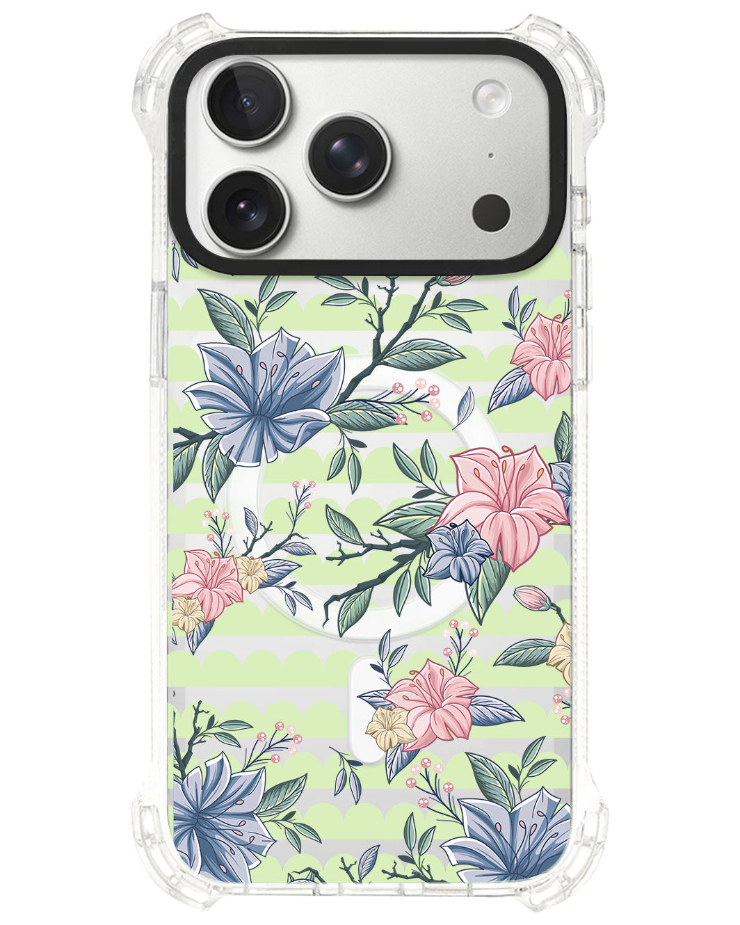 iPhone Ultimate Model-S⁴ - Pink & Blue Floral