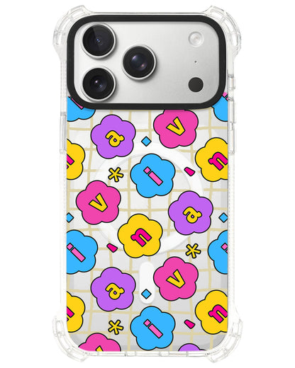 iPhone Ultimate Model-S⁴ - CUSTOM MONOGRAM 3.0 Flower Petals 4.0