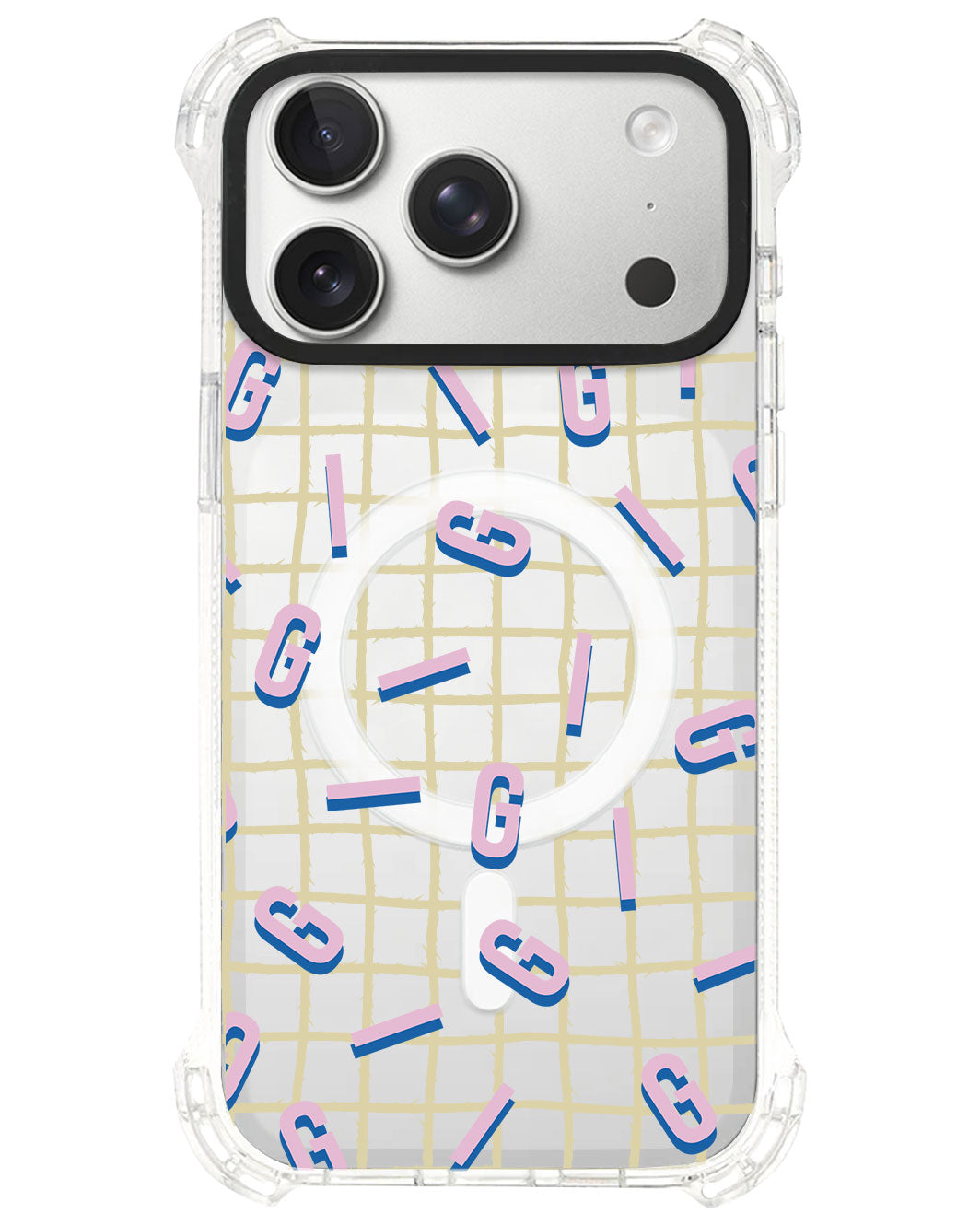 iPhone Ultimate Model-S⁴ - CUSTOM MONOGRAM 1.0 Cotton Candy