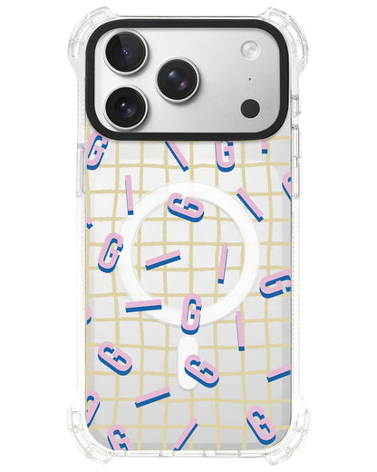 iPhone Ultimate Model-S⁴ - CUSTOM MONOGRAM 1.0 Cotton Candy