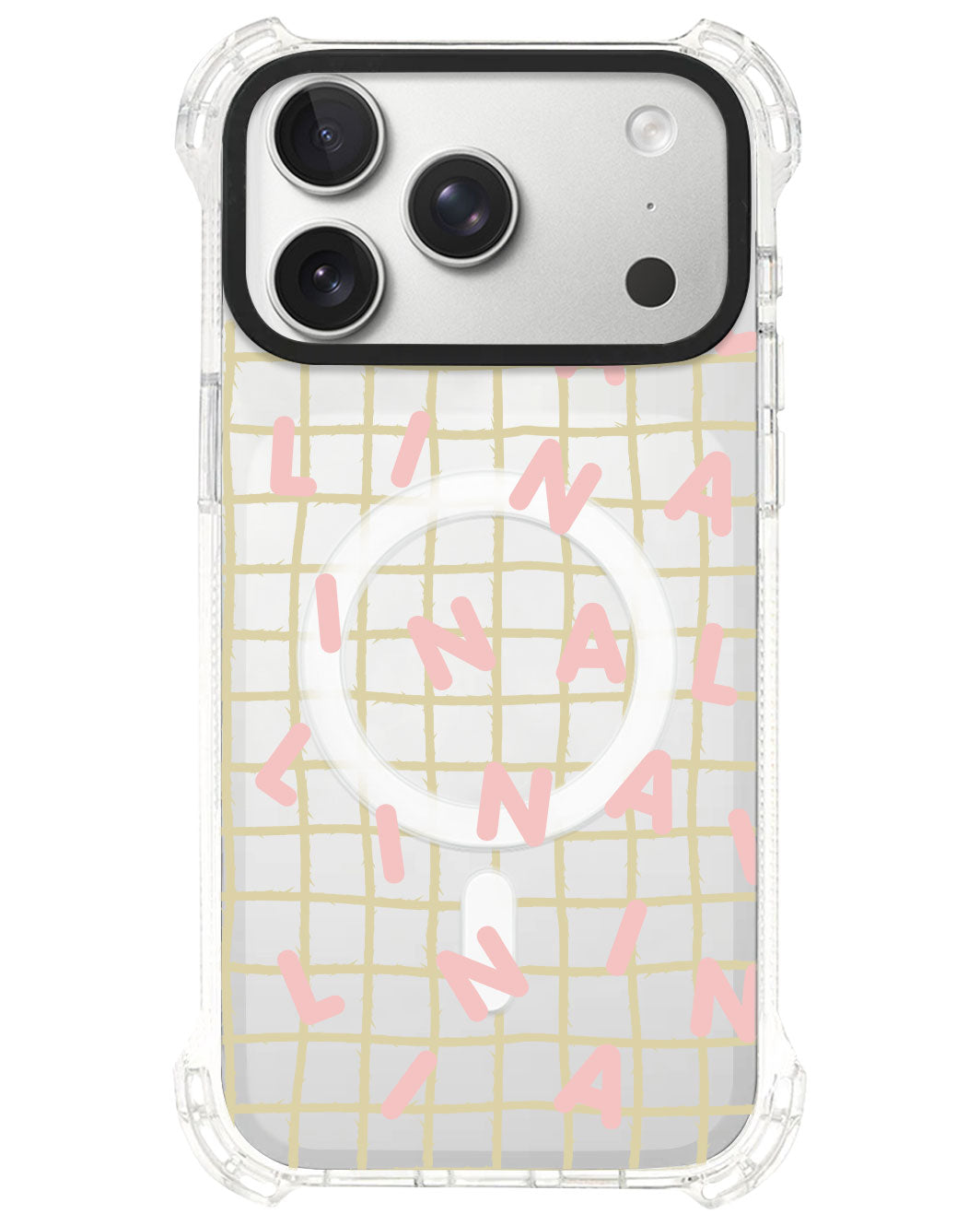 iPhone Ultimate Model-S⁴ - CUSTOM MONOGRAM 2.0 Rosewater