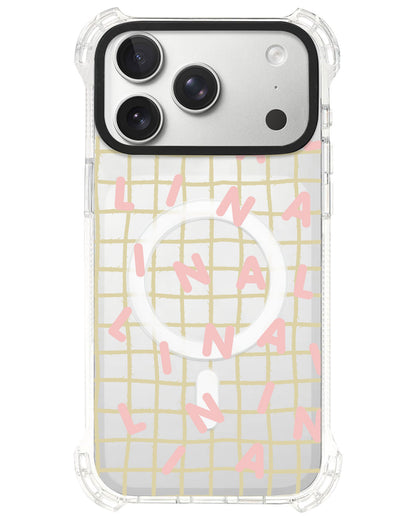iPhone Ultimate Model-S⁴ - CUSTOM MONOGRAM 2.0 Rosewater