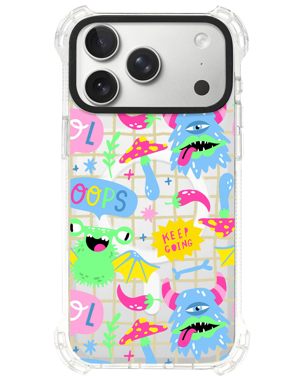 iPhone Ultimate Model-S⁴ - Monster Say Keep Going