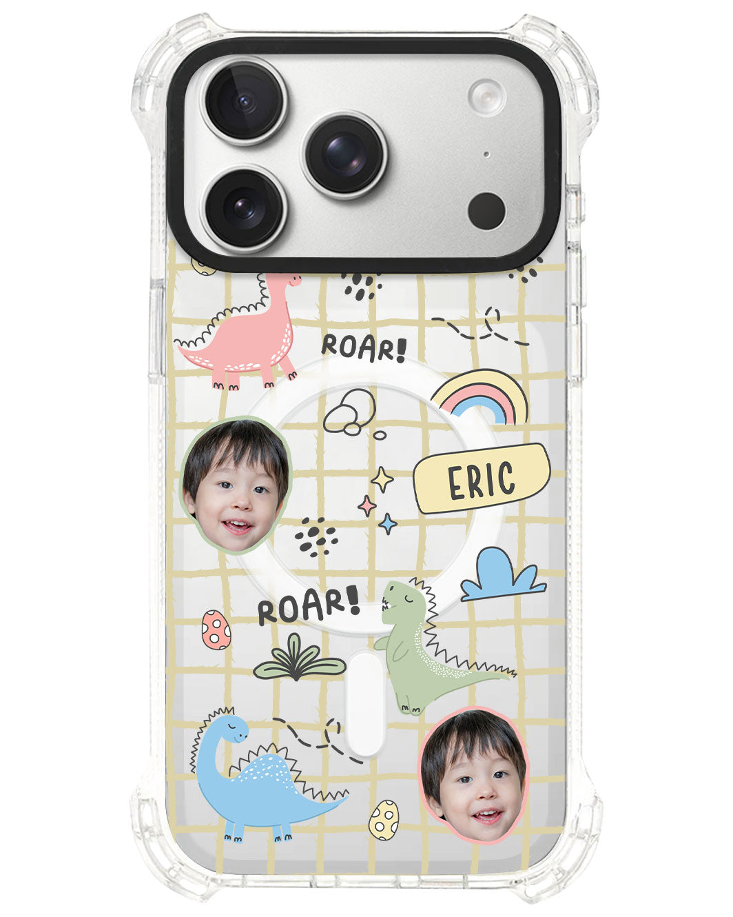 iPhone Ultimate Model-S⁴ - Face Grid Dino