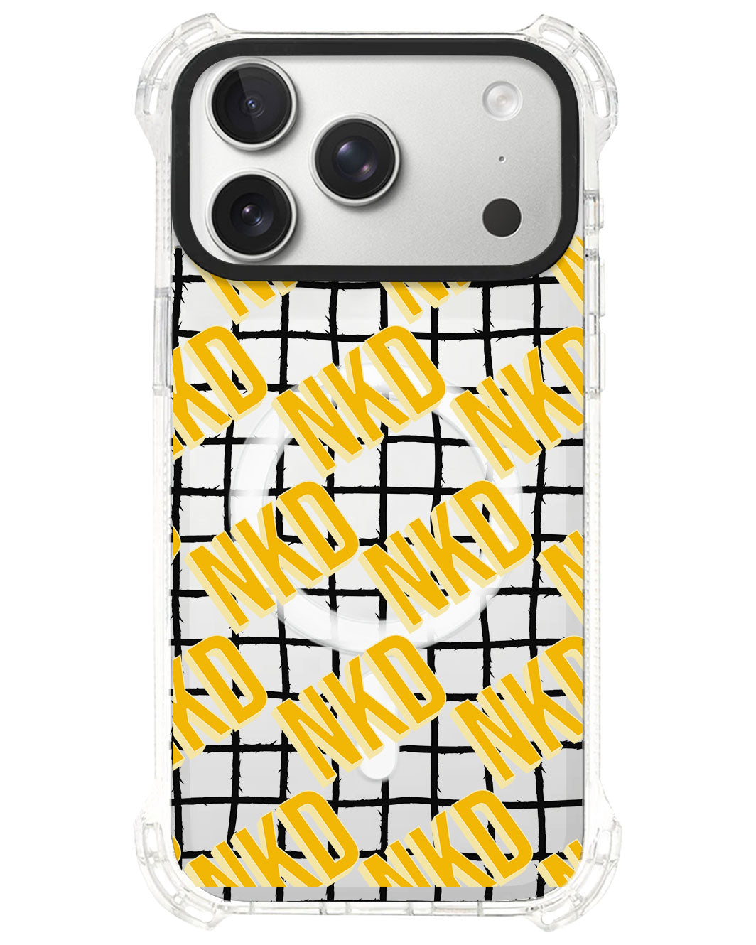 iPhone Ultimate Model-S⁴ - CUSTOM MONOGRAM 3.0 Diagonal Initial 1.0