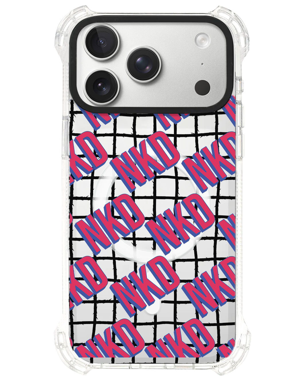 iPhone Ultimate Model-S⁴ - CUSTOM MONOGRAM 3.0 Diagonal Initial 2.0