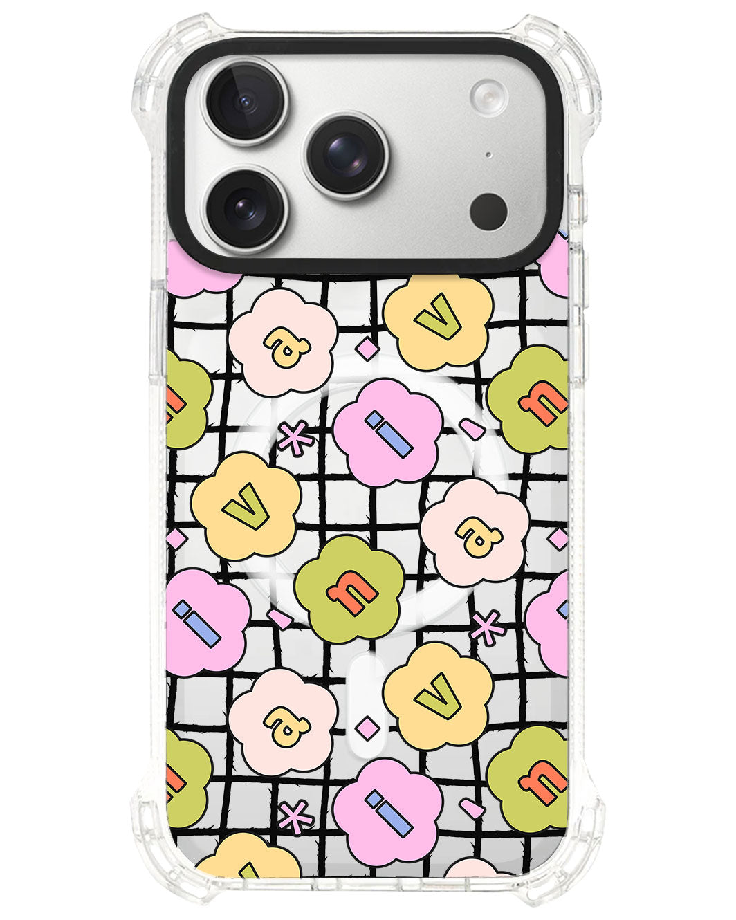 iPhone Ultimate Model-S⁴ - CUSTOM MONOGRAM 3.0 Flower Petals 1.0
