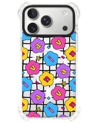 iPhone Ultimate Model-S⁴ - CUSTOM MONOGRAM 3.0 Flower Petals 4.0