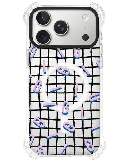 iPhone Ultimate Model-S⁴ - CUSTOM MONOGRAM 1.0 Cotton Candy