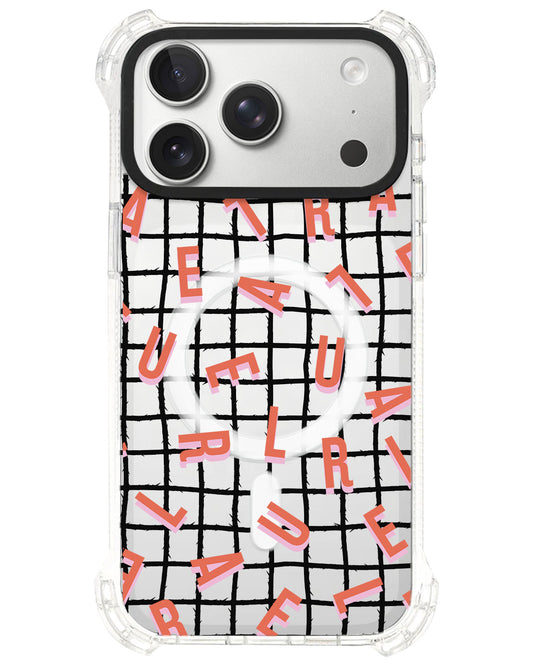 iPhone Ultimate Model-S⁴ - CUSTOM MONOGRAM 1.0 Coral