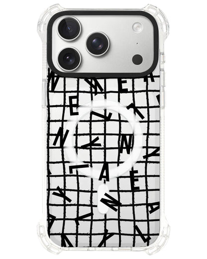 iPhone Ultimate Model-S⁴ - CUSTOM MONOGRAM 1.0 Noir