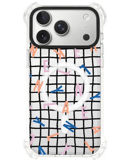 iPhone Ultimate Model-S⁴ - CUSTOM MONOGRAM 1.0 Rainbow