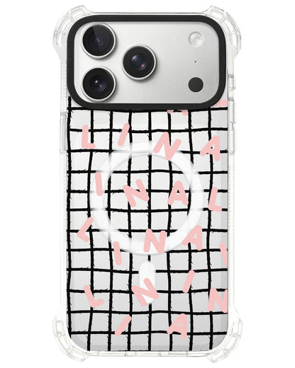 iPhone Ultimate Model-S⁴ - CUSTOM MONOGRAM 2.0 Rosewater