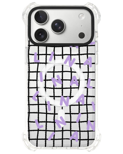 iPhone Rearguard UltimateS⁴ - CUSTOM MONOGRAM 2.0 Lilac