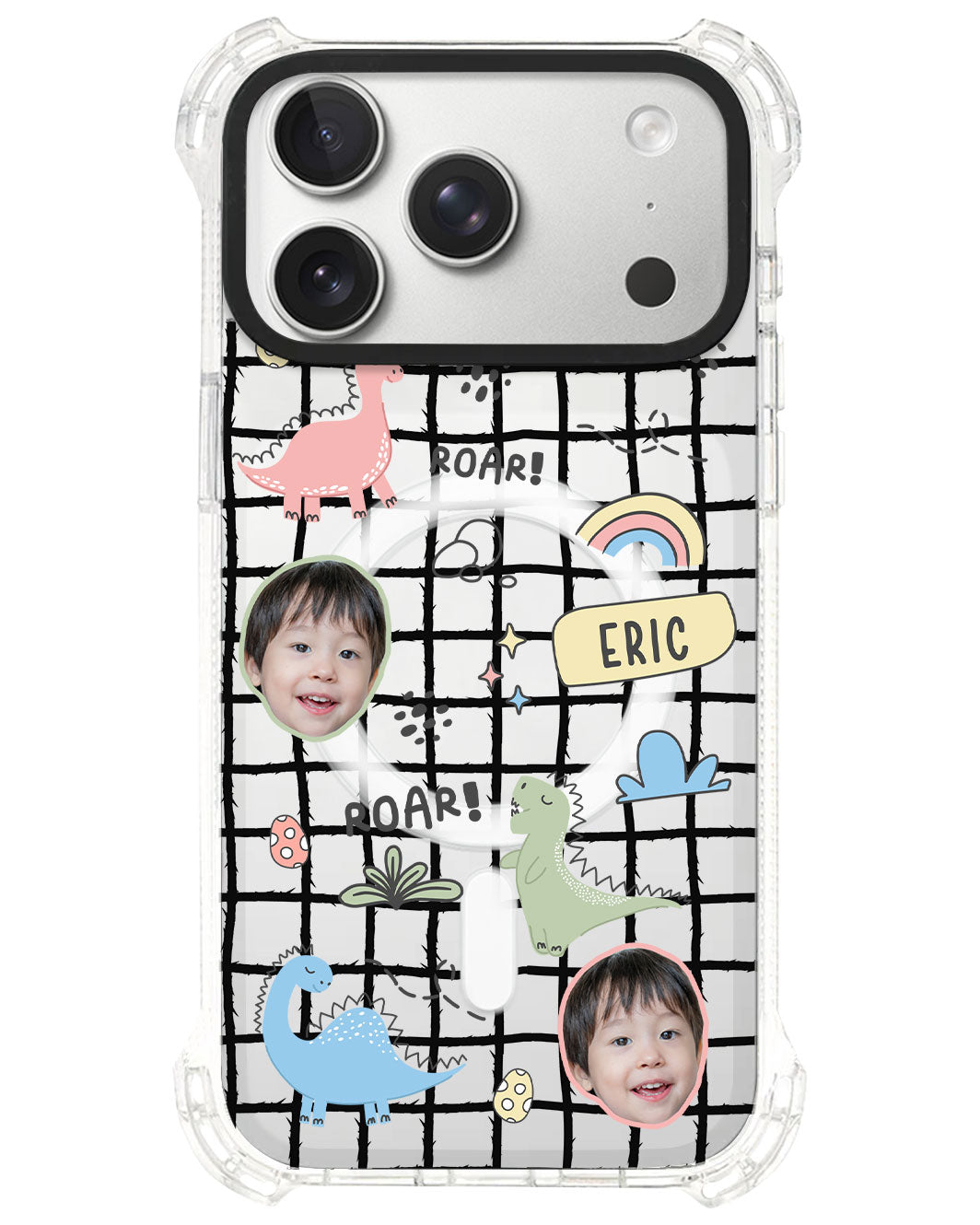 iPhone Ultimate Model-S⁴ - Face Grid Dino