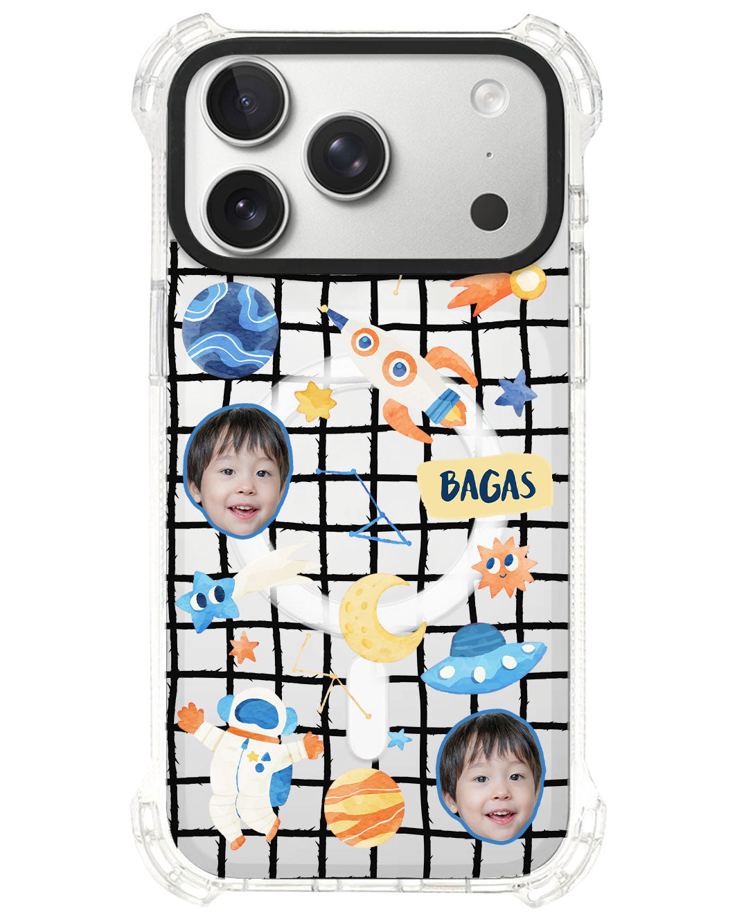 iPhone Ultimate Model-S⁴ - Face Grid Astronaut