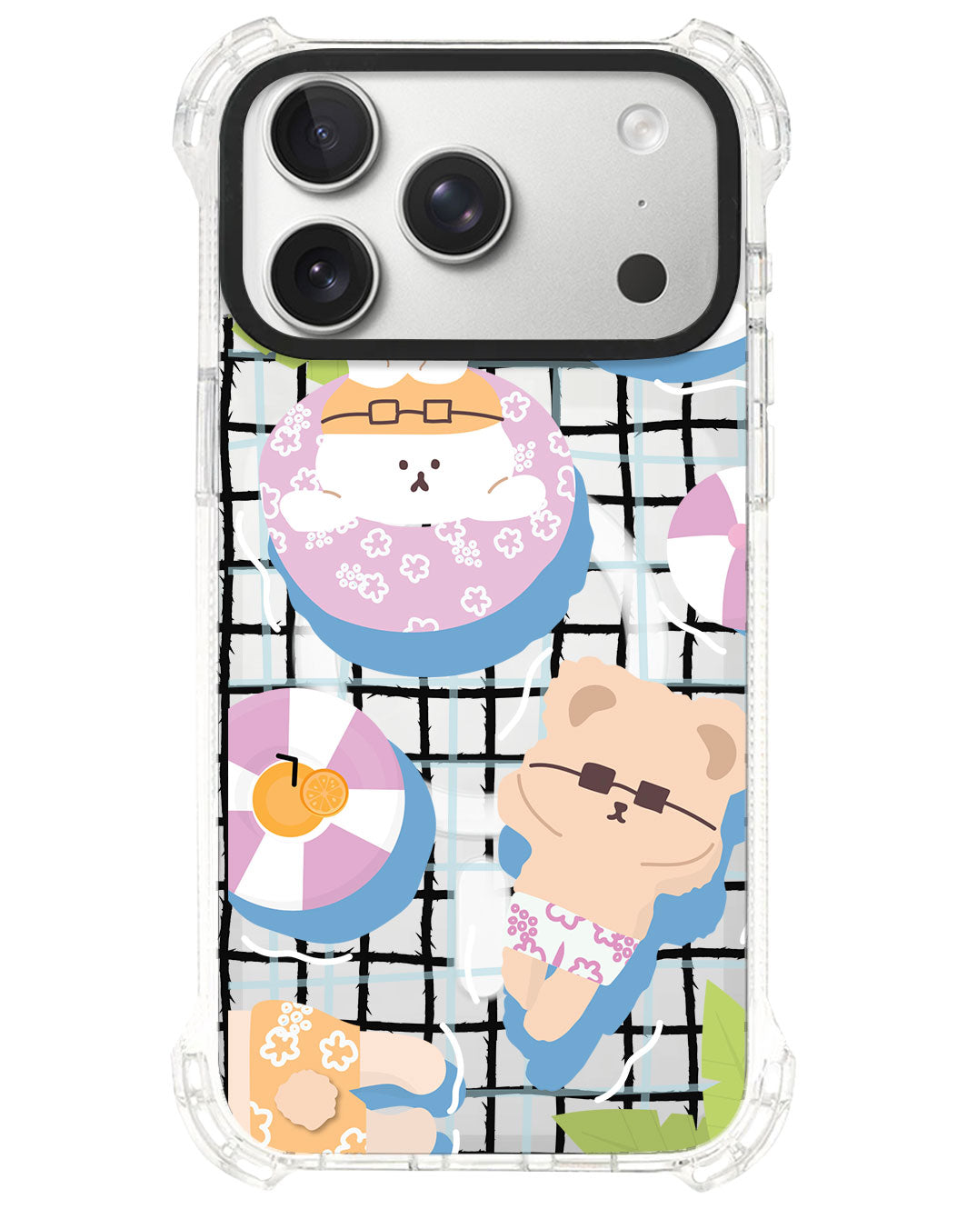 iPhone Rearguard UltimateS⁴ - Pool Party Pink