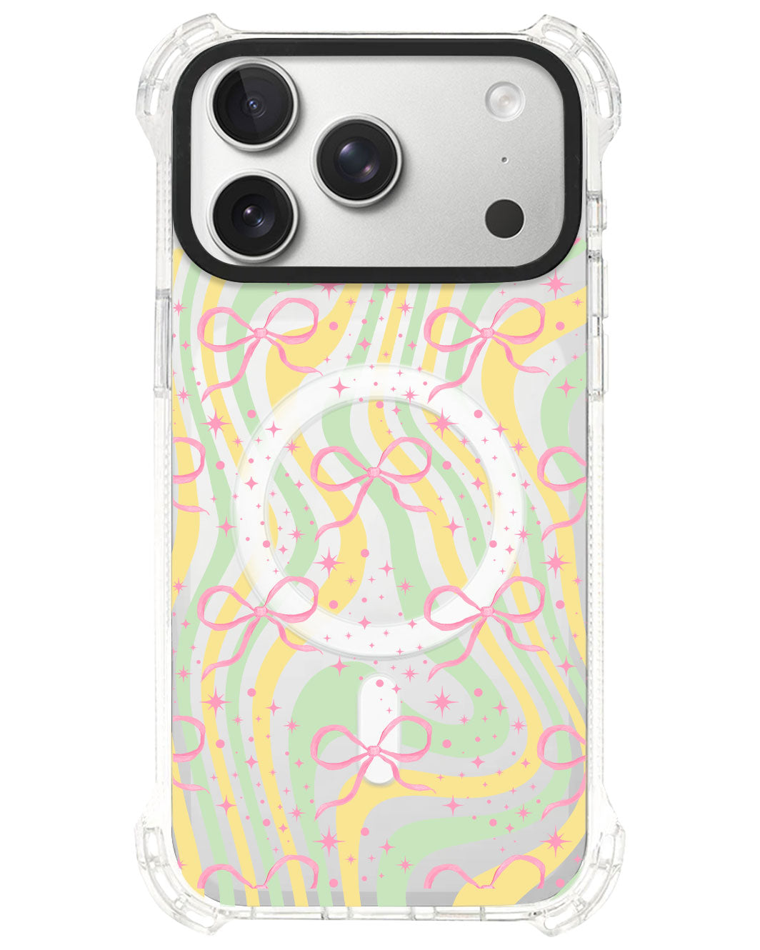 iPhone Ultimate Model-S⁴ - Coquette Glittery Bow