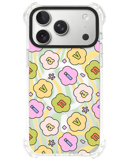 iPhone Ultimate Model-S⁴ - CUSTOM MONOGRAM 3.0 Flower Petals 1.0